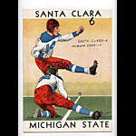 1939 Santa Clara vs Michigan State College Football Program