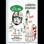 1956 Washington vs Western Michigan College Football Program