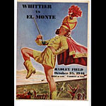 1946 Whittier vs El Monte College Football Program