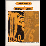 California vs Oregon State 1971 College Football Program