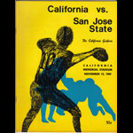 California vs San Jose State 1969 College Football Program