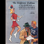 California vs Santa Clara 1941 College Football Program
