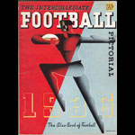 1936 The Intercollegiate Football Pictorial Blue Book of Football College Football Magazine