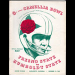 8th Annual Camellia Bowl Fresno State vs Humboldt State 1968 College Football Program