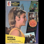 Indiana vs California 1969 College Football Program