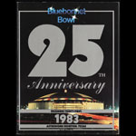 1983 Baylor vs Oklahoma Bluebonnet  Bowl 25 College Football Program