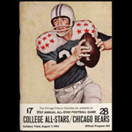 1964 31st Annual All-Star Football Game College and Pro Football Program