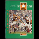 1963 27th Annual Cotton Bowl Classic Texas vs LSU College Football Program