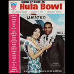 1966 20th Annual Hula Bowl College Football Program