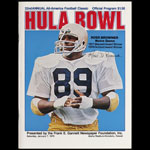 1978 32nd Annual Hula Bowl College Football Program