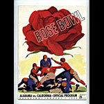 Rose Bowl 1938 Alabama vs California College Football Program