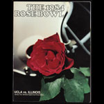 1984 UCLA vs Illinois Rose Bowl College Football Program