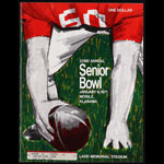 1971 Senior Bowl College Football Program