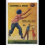 1965 Cal Bears vs Oregon College Football Program