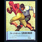 1938 Cal Bears vs Pacific Program College Football Program