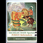 1966 Michigan State vs Purdue College Football Program