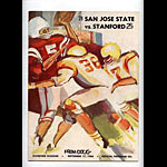 San Jose State vs Stanford 1966 College Football Program