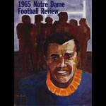 1965 Notre Dame Review Football Yearbook