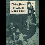 1957 Notre Dame Dope Book Football Yearbook