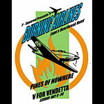 Pete Cardoso Burning Airlines Poster