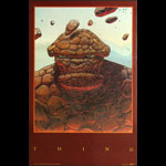 Moebius The Thing Marvel Press Poster