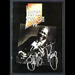 JVC Super Session 1992 Featuring B.B King and Robert Cray Concert Program