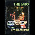 1982 The Who It's Hard Concert Program