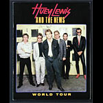 Huey Lewis 1986 World Tour Concert Program