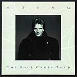 Sting 1991 Soul Cages Tour Concert Program