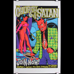 Coop Church Of Satan Silver Poster
