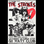 Jeff Wood and Johnny Thief - Drowning Creek The Strokes Poster