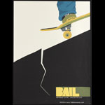 Mat Daly Bail Magazine Skateboard Culture Poster