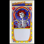 Alton Kelley Grateful Dead 1971 Tour Blank Skull and Roses Poster