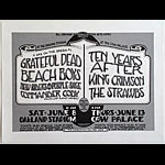 Randy Tuten Grateful Dead Beach Boys Day on the Green Poster