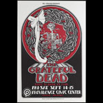 Randy Tuten Grateful Dead Rhode Island Concert  Poster - signed