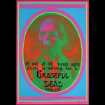 Victor Moscoso NR # 13-1 Grateful Dead 99 Heads Death and Transfiguration Neon Rose NR13 Poster
