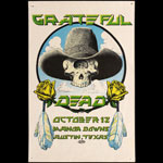 Micael Priest Grateful Dead at Manor Downs Poster