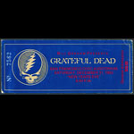 Grateful Dead New Year's Eve Ticket Stub