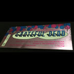 Grateful Dead New Year's Eve Ticket Stub