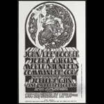 Randy Tuten Jerry Garcia John Lee Hooker Stop Heroin Benefit Poster