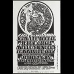 Randy Tuten Jerry Garcia John Lee Hooker Stop Heroin Benefit Poster - signed