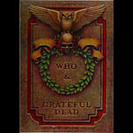 Phillip Garris The Who Grateful Dead Tombstone Poster