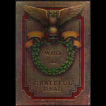 Phillip Garris The Who Grateful Dead Tombstone Poster