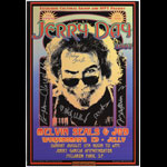 Jerry Day 2007 Jerry Garcia Memorial Autographed Poster