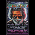 Jerry Day 2009 Jerry Garcia Memorial Autographed Poster