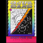 Peter Max Grateful Dead - Spring Tour 1988 Poster - signed