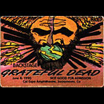 Grateful Dead 6/8/1990 Sacramento Backstage Pass