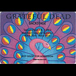 Grateful Dead 9/18/1993 New York City Backstage Pass