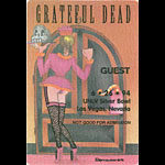 Reonegro Grateful Dead 6/26/1994 Las Vegas Backstage Pass