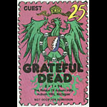 Reonegro Grateful Dead 8/1/1994 Jerry's Birthday Auburn Hills MI Backstage Pass